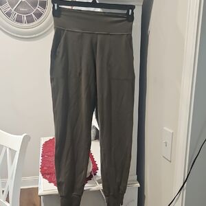 Lululemon Athletica Align Olive Joggers